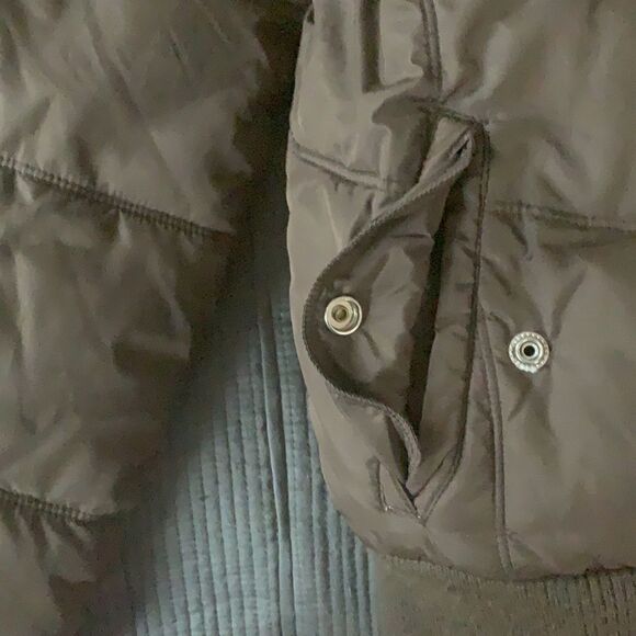 Old Navy Brown Hooded Coat – Size XXL (Girls) - Picture 7 of 11